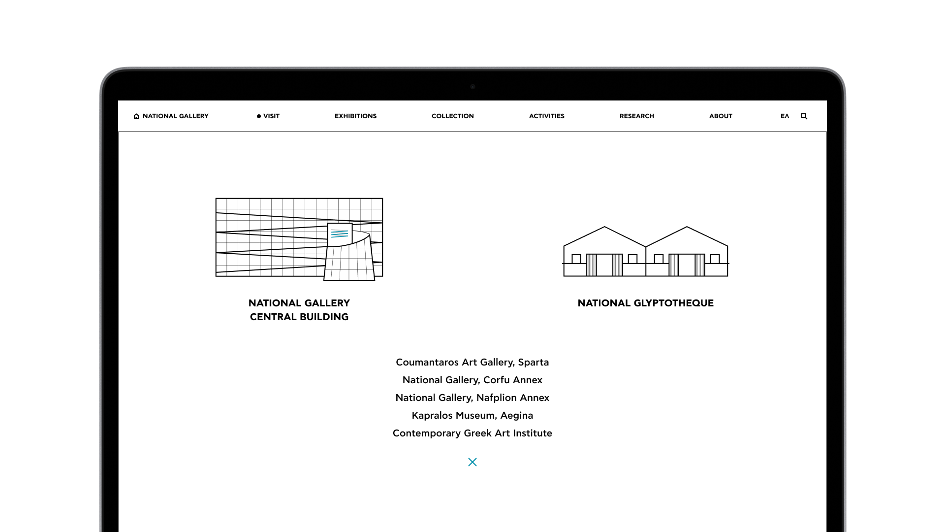 Εθνική Πινακοθήκη - website