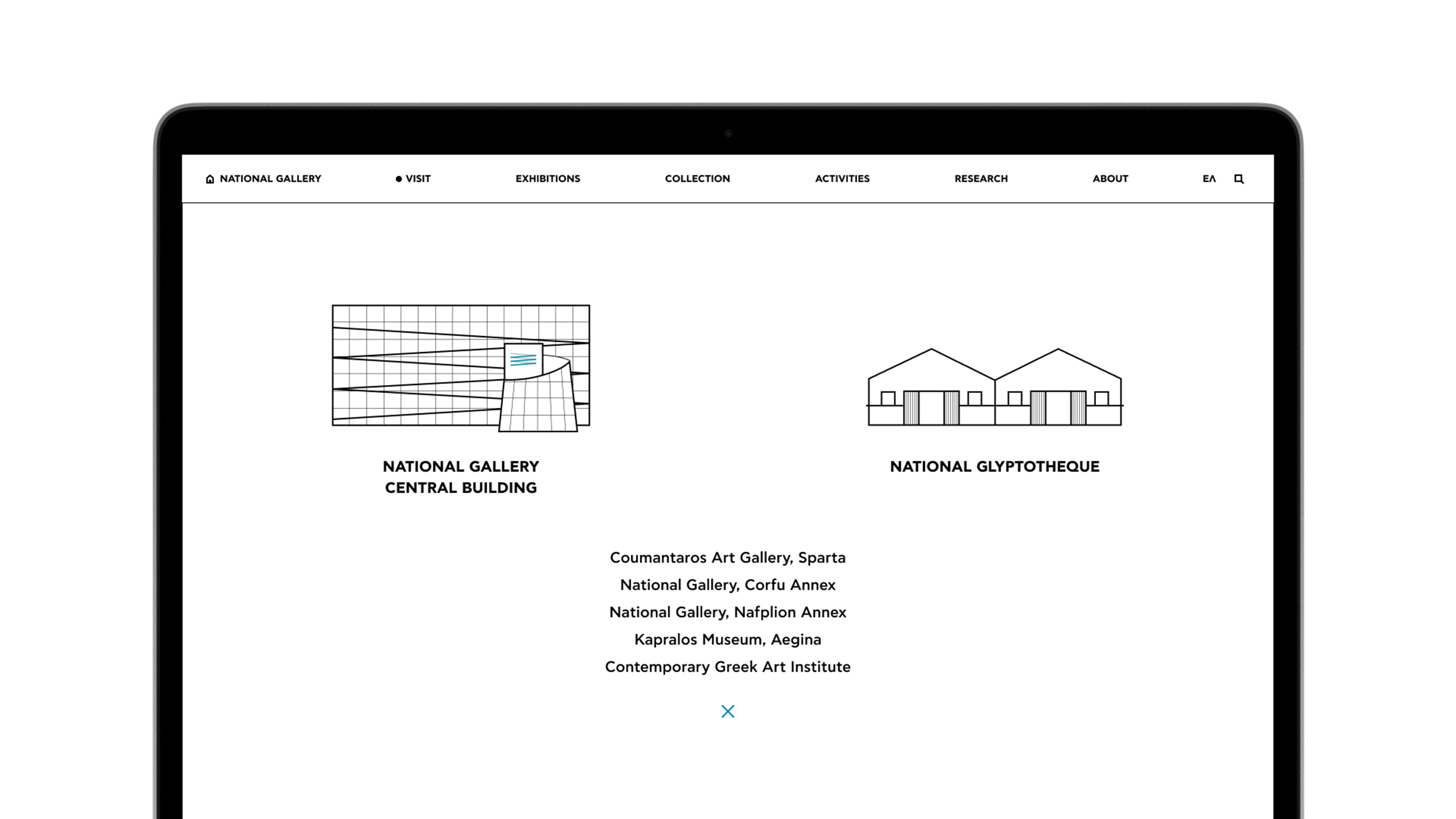 Εθνική Πινακοθήκη - website