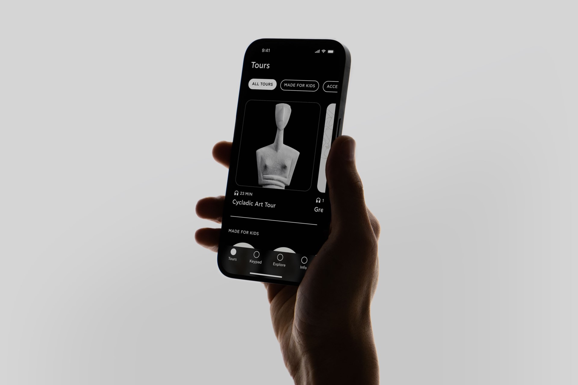 Ανάπτυξη audio guide για το Μουσείο Κυκλαδικής Τέχνης