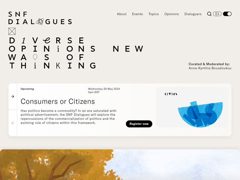 Διάλογοι website